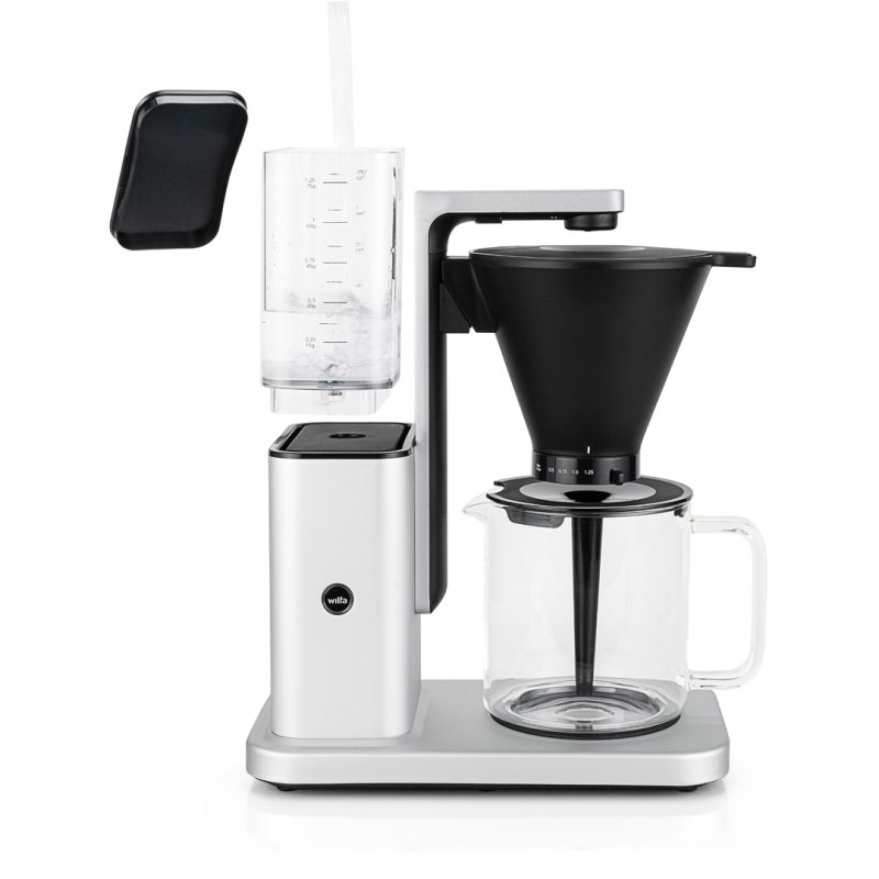 Coffee-maker_Zense-Alu_CM10APA-M125_Front_Pouring